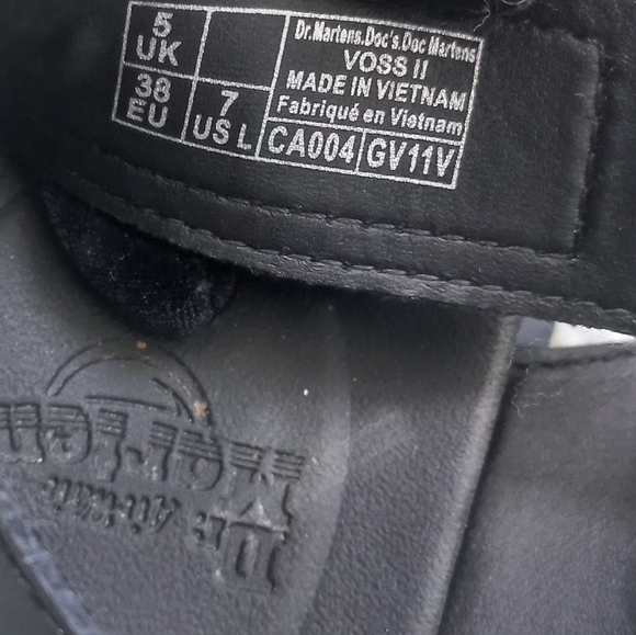 Dr. Martens Black Sandals with Yellow Stitching - Picture 10 of 13